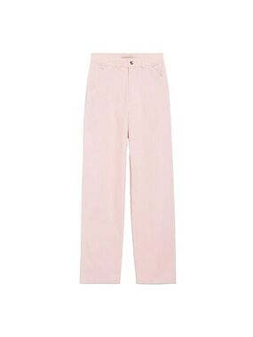 Vanessa Bruno Alois Women’s High-Rise Straight-Leg Jeans - Pale Pink